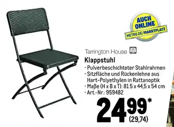 METRO Tarrington House Klappstuhl Angebot