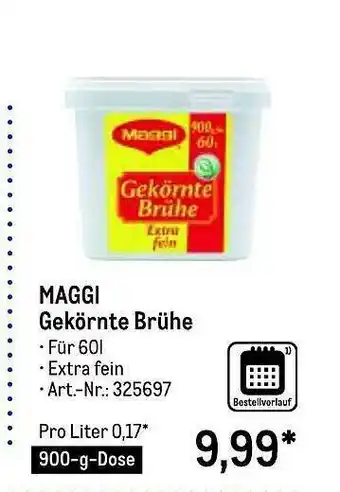 METRO Maggi Gekörnte Brühe Angebot