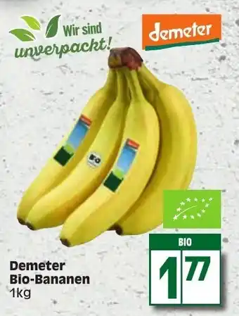 Edeka Demeter Bio Bananen 1kg Angebot