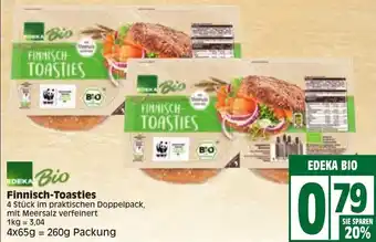 Edeka Edeka Bio Finnisch Toasties 4x65g Angebot