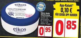 Edeka Elkos Body Hautcreme 250ml Tiegel Angebot