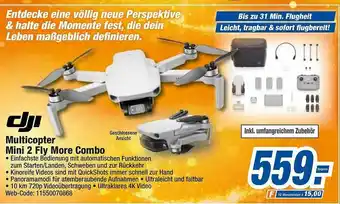 expert Octomedia Dji Multicopter Mini 2 Fly More Combo Angebot