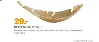 Möbel Kraft Deko Schale „blatt“ Angebot