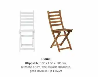 Butlers Lodge Klappstuhl Angebot