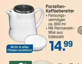 Rossmann Porzellan Kaffeebereiter Angebot