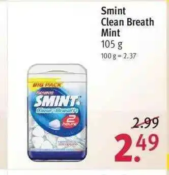 Rossmann Smint Clean Breath Mint Angebot