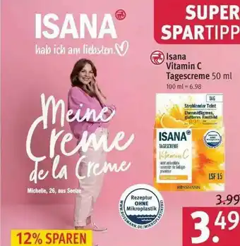 Rossmann Isana Vitamin C Tagescreme Angebot