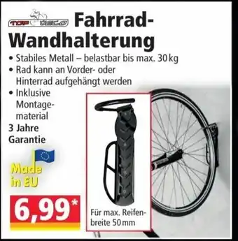 Norma Fahrrad Wandhalterung Angebot