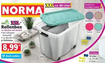 Norma Toptex XXL Rollenbox Angebot