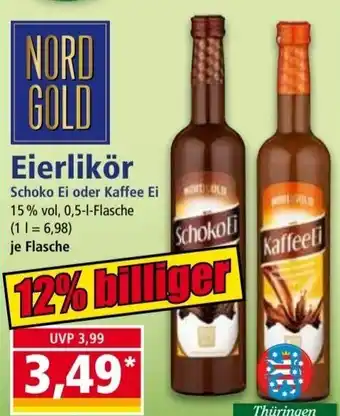 Norma Nord Gold Eierlikör 0,5L Flasche Angebot