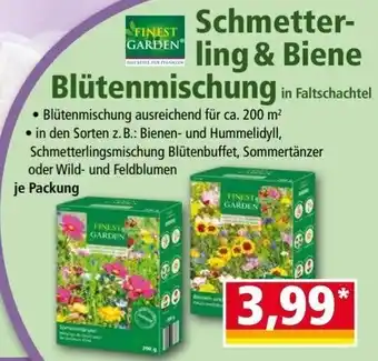 Norma Finest Garden Schmetterling & Biene Blütenmischung Angebot