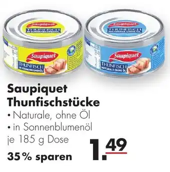 Handelshof Saupiquet Thunfischstücke 185g Dose Angebot