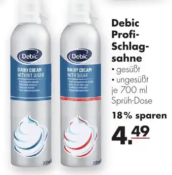 Handelshof Debic Profi Schlagsahne 700ml Angebot