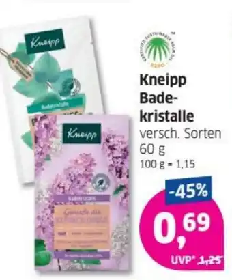 Budni Kneipp Badekristalle Angebot