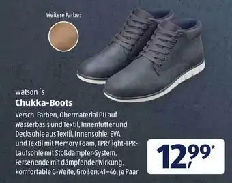 Aldi Süd Chukka-Boots Angebot