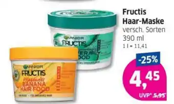 Budni Fructis Haar Maske Angebot