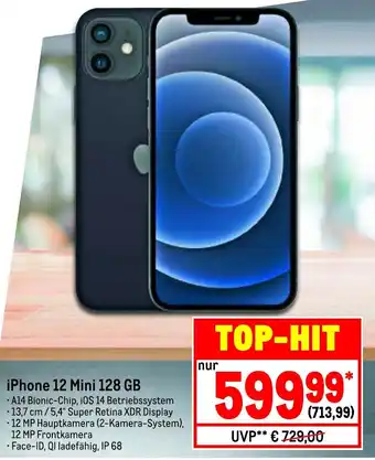 METRO iPhone 12 Mini 128Gb Angebot