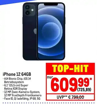 METRO iPhone 12 64Gb Angebot