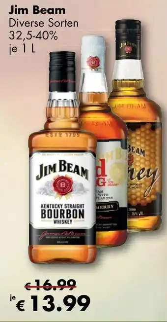 Travel Free Jim Beam 1L Angebot