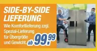 Expert Side-By-Side Lieferung Angebot