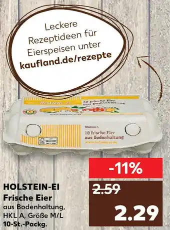 Kaufland Holstein-Ei Frische Eier 10-St.-Packg. Angebot