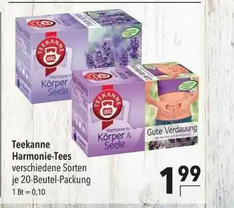 CITTI Markt Teekanne Harmonie-tees Angebot