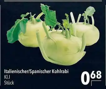 CITTI Markt Italienischer-spanischer Kohlrabi Angebot