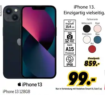 MEDIMAX iPhone 13 128GB Angebot