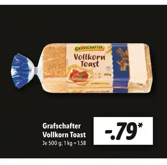 Lidl Grafschafter vollkorn toast Angebot