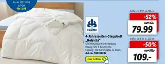 Lidl Irisette 4-jahreszeiten-steppbett „helsinki“ Angebot