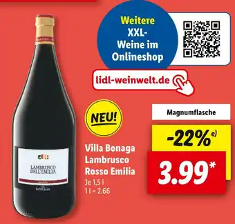 Lidl Villa bonaga lambrusco rosso emilia Angebot