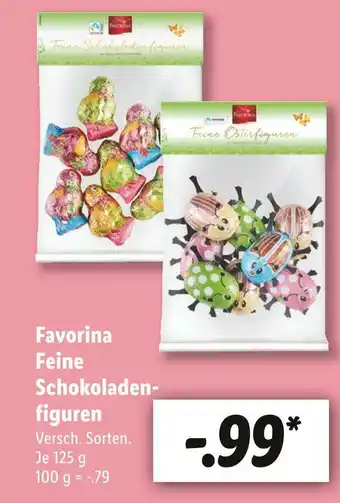 Lidl Favorina feine schokoladenfiguren Angebot