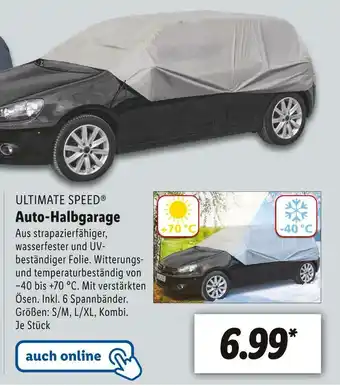 Lidl Ultimate speed auto-halbgarage Angebot