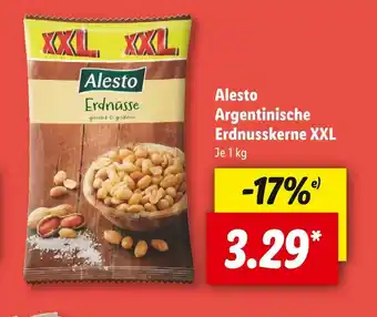 Lidl Alesto argentinische erdnusskerne xxl Angebot