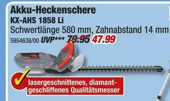 Poco Kraftixx akku-heckenschere kx-ahs 1858 li Angebot