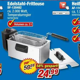 Poco Edelstahl-fritteuse df-120482 Angebot