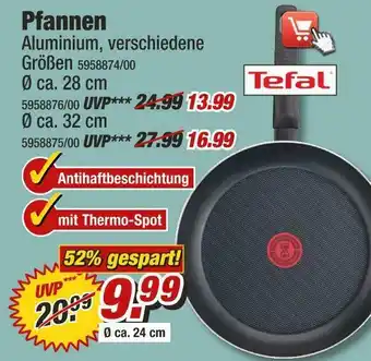 Poco Tefal pfannen Angebot