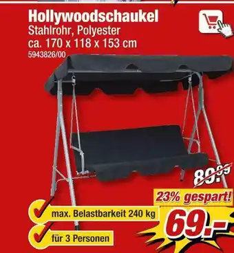 Poco Hollywoodschaukel Angebot