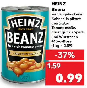 Kaufland Heinz Beanz 415-g-Dose Angebot