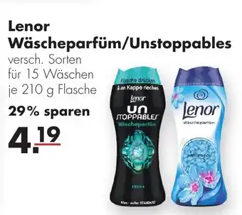 Handelshof Lenor Wäscheparfüm/Unstoppables 210g Flasche Angebot