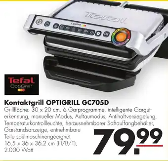 Handelshof Tefal Kontaktgrill Optigrill GC705D Angebot