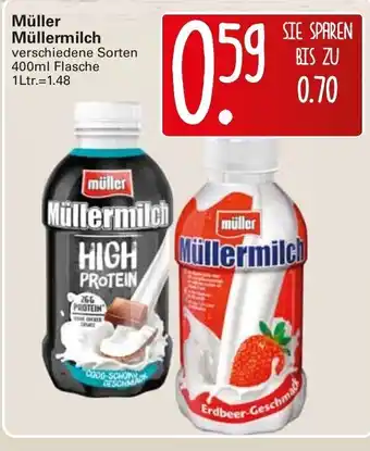 WEZ Müller Müllermilch 400ml Angebot