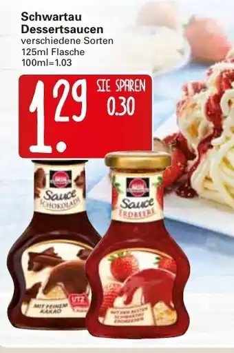 WEZ Schwartau Dessertsaucen 125ml Angebot