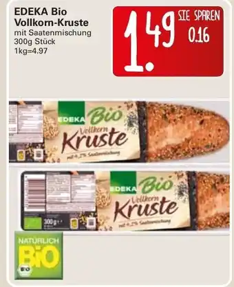 WEZ Edeka Bio Vollkorn Kruste 300g Angebot