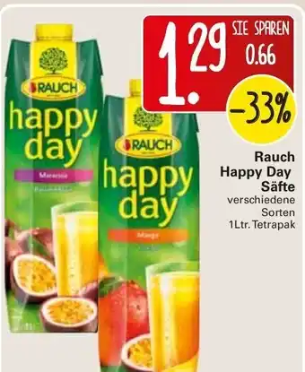 WEZ Rauch Happy Day Säfte 1L Angebot