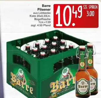 WEZ Barre Pilsener 20x0,33L Angebot