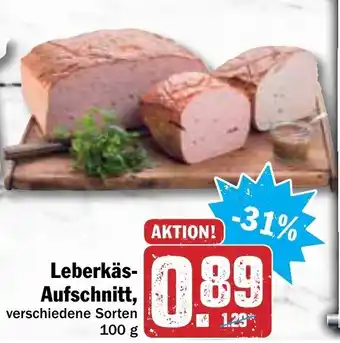 AEZ Leberkäs Aufschnitt 100g Angebot