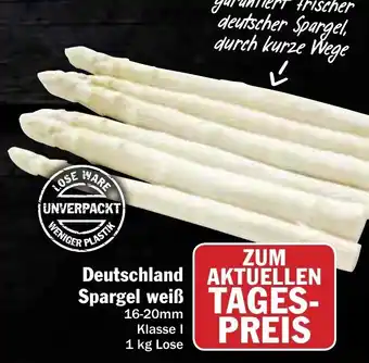 AEZ Deutschland Spargel Weiß 1kg Angebot