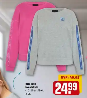 REWE Jette joop sweatshirt Angebot