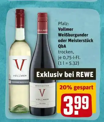 REWE Vollmer wein Angebot